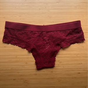Cheetah Lace VS Pink Cheeky Panties